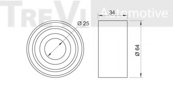 Rola ghidare/conducere, curea distributie 2