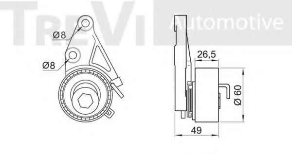rola intinzator,curea distributie 2