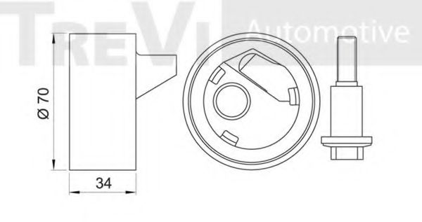 rola intinzator,curea distributie 2