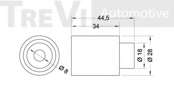 Rola ghidare/conducere, curea distributie 2