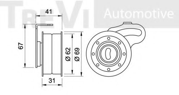 rola intinzator,curea distributie 2