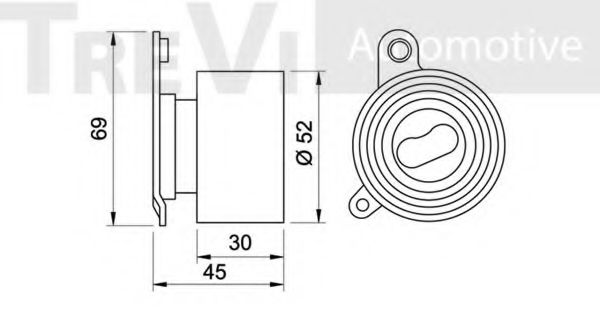 rola intinzator,curea distributie 2