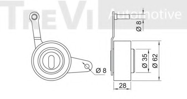 rola intinzator,curea distributie 2