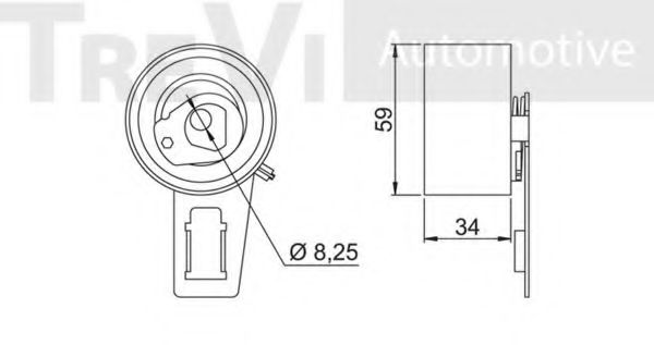 rola intinzator,curea distributie 2