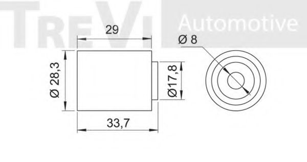 Rola ghidare/conducere, curea distributie 2