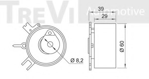 rola intinzator,curea distributie 2