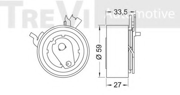 rola intinzator,curea distributie 2