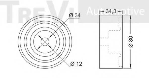 Rola ghidare/conducere, curea distributie 2