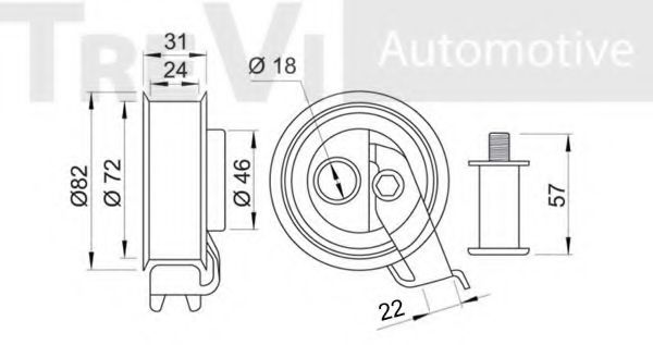 rola intinzator,curea distributie 2
