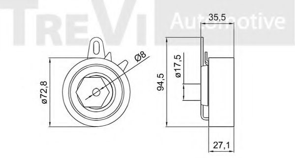 rola intinzator,curea distributie 2