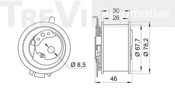 rola intinzator,curea distributie 2