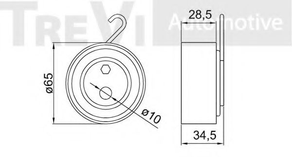 rola intinzator,curea distributie 2