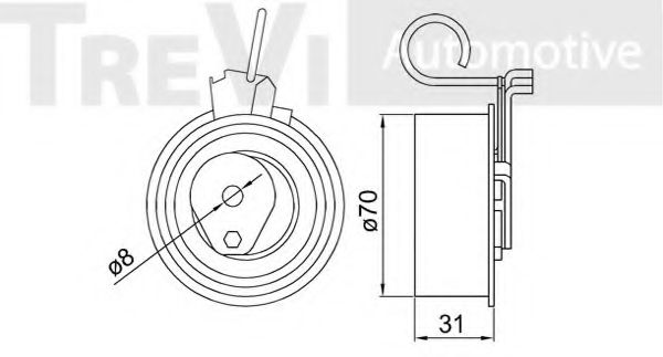 rola intinzator,curea distributie 2