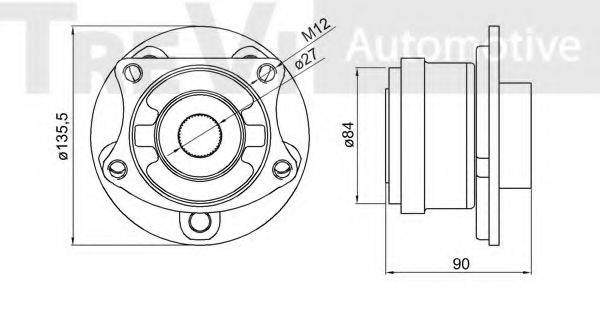 Set rulment roata 2