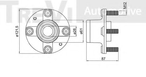 Set rulment roata 2