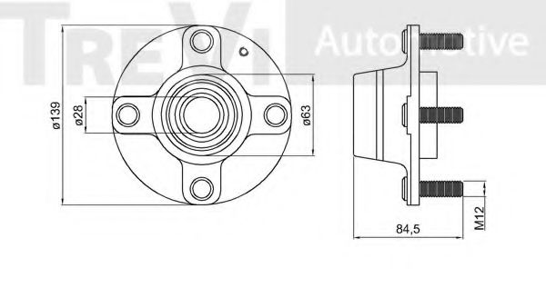Set rulment roata 2