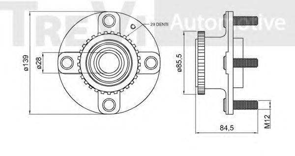 Set rulment roata 2