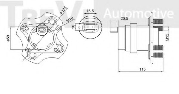 Set rulment roata 2