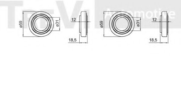 Set rulment roata 2