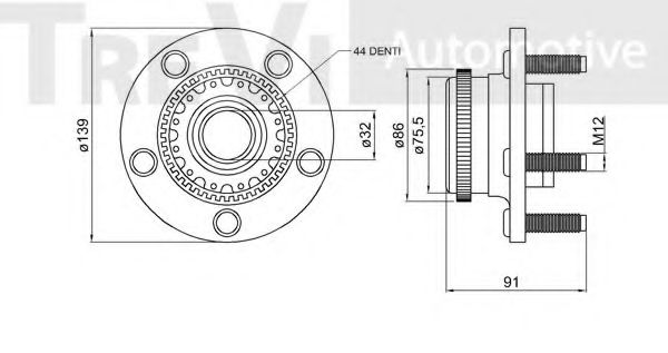 Set rulment roata 2