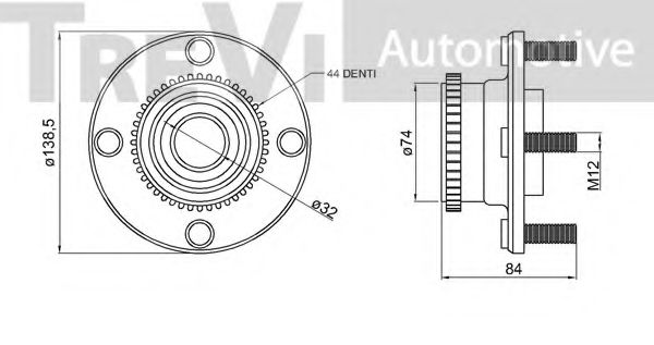 Set rulment roata 2