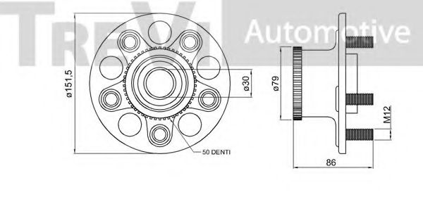 Set rulment roata 2