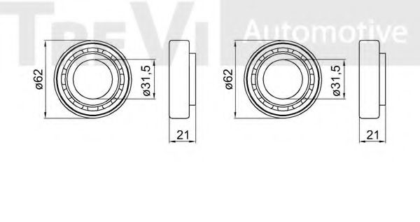 Set rulment roata 2