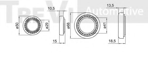 Set rulment roata 2