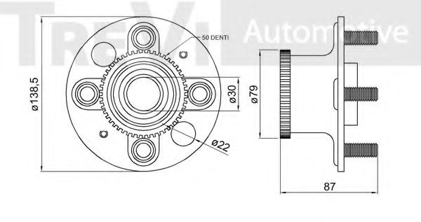 Set rulment roata 2