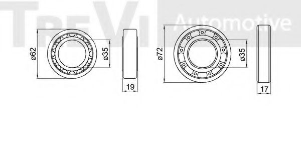 Set rulment roata 2