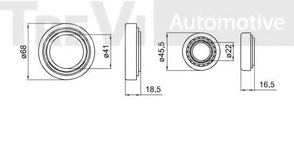 Set rulment roata 2