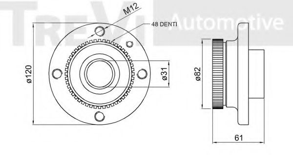 Set rulment roata 2