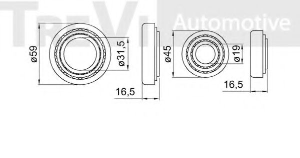Set rulment roata 2