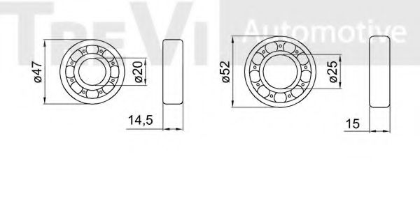 Set rulment roata 2