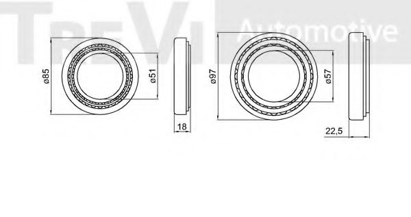 Set rulment roata 2