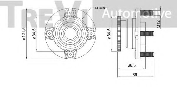 Set rulment roata 2