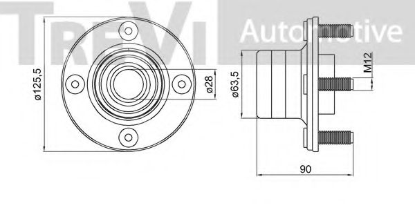 Set rulment roata 2