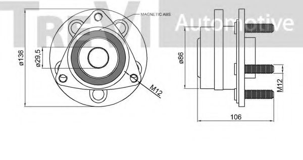 Set rulment roata 2