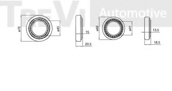 Set rulment roata 2