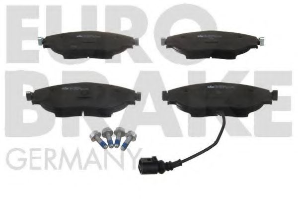set placute frana,frana disc 2