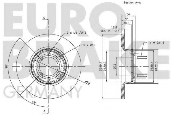 Disc frana 2