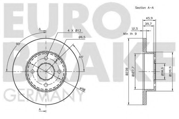 Disc frana 2