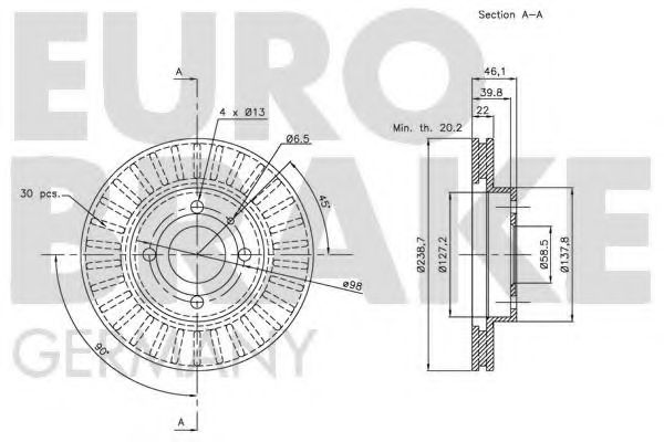 Disc frana 2