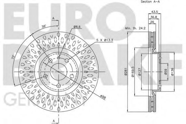 Disc frana 2