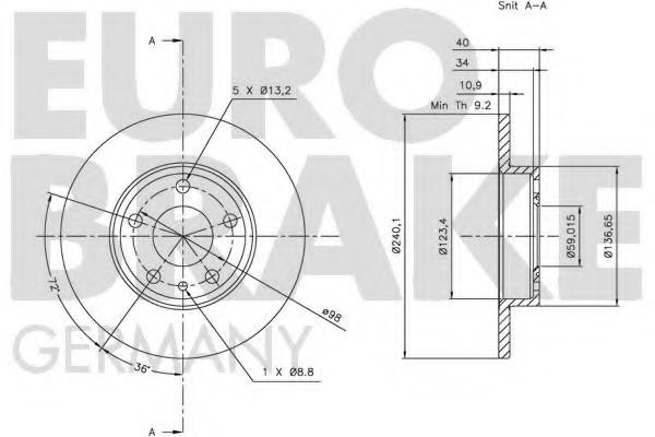 Disc frana 2