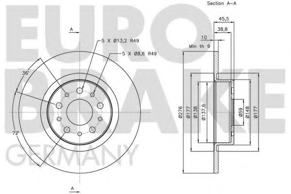 Disc frana 3
