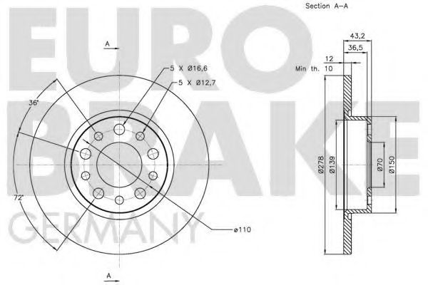 Disc frana 2