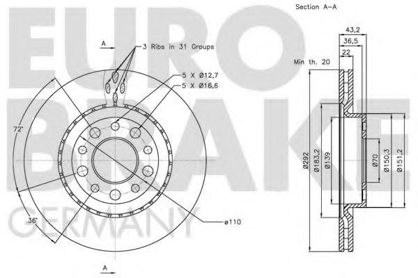 Disc frana 2