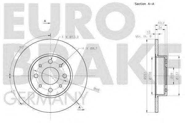 Disc frana 3