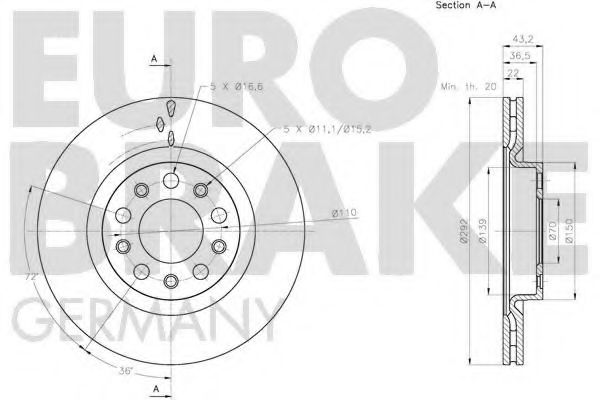 Disc frana 3